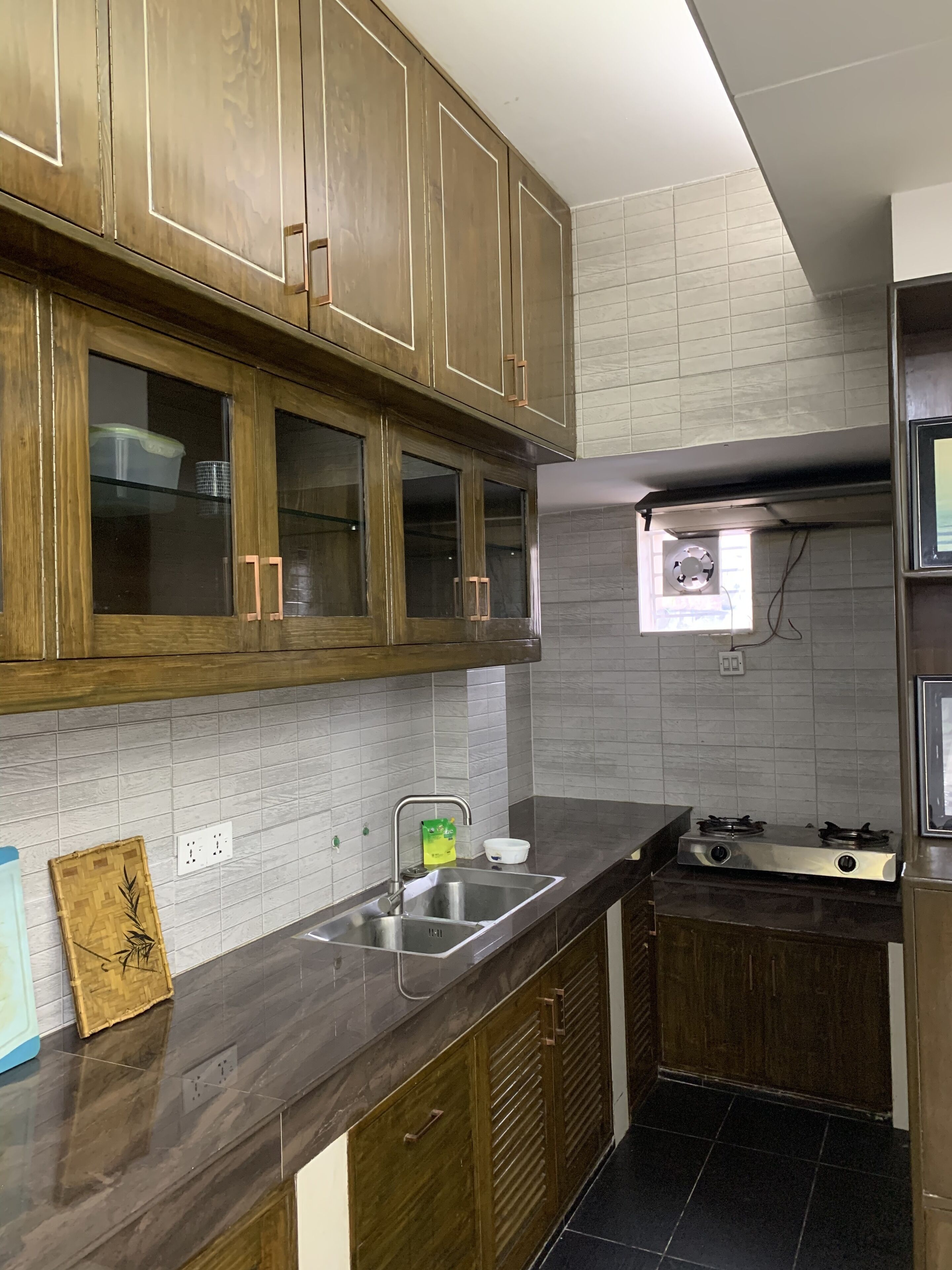 아파트, 침대(여러 개) | 전용 주방 | 냉장고, 오븐, 쿡탑, 전기 주전자