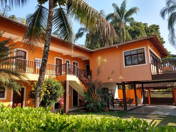 Blick von der Unterkunft