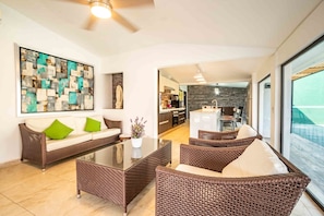 Área de sala de estar