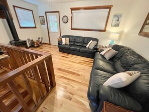 TV connectée, cheminée, jeux vidéo, lecteur de DVD