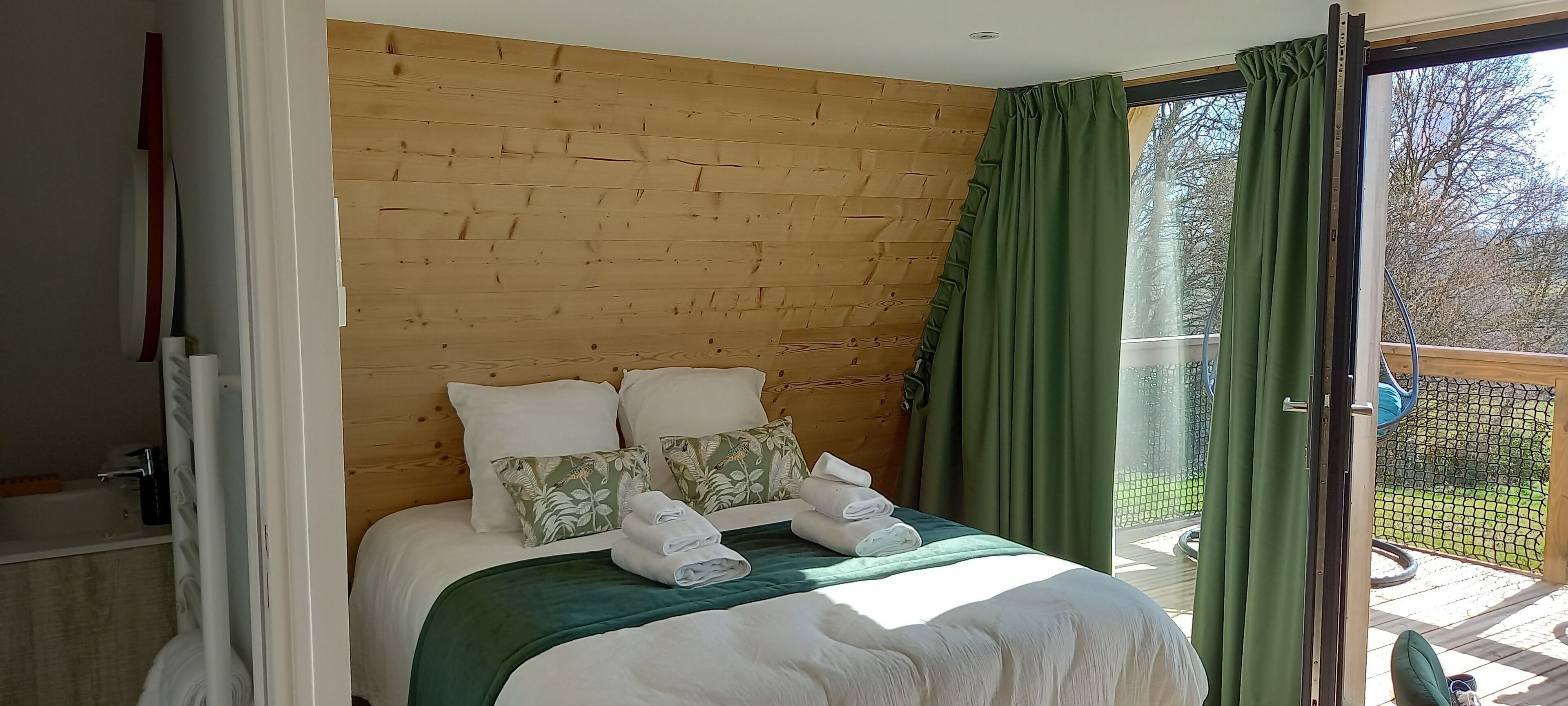 Lakens van Egyptisch katoen, luxe beddengoed