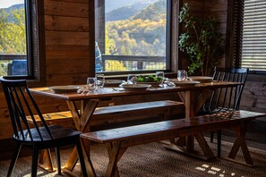 Dining - Awesome View Pickleball Pool Slide Arcade FirePit (Sevierville)
