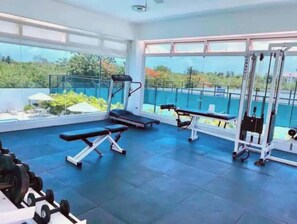 Fitnessbereich