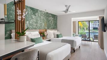 Minibar, coffres-forts dans les chambres, décoration personnalisée