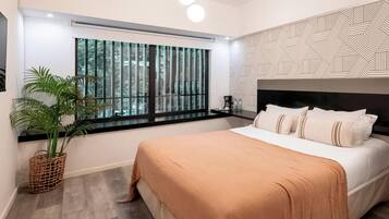 Quarto standard | Quartos à prova de som, Wi-Fi de cortesia, roupa de cama
