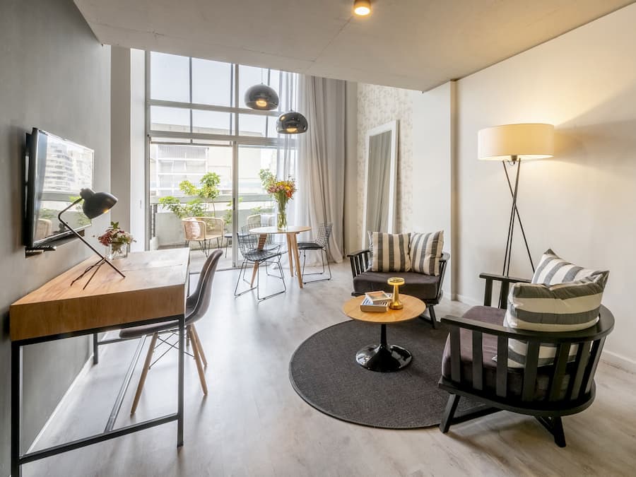 Área de sala de estar