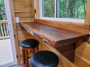 Interior - Secluded Tiny House with Hot Tub (Campton)