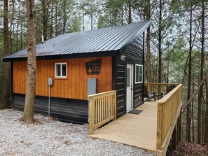 Exterior - Secluded Tiny House with Hot Tub (Campton)