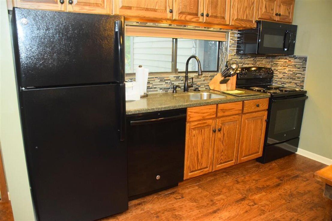 Appart'hôtel, 1 chambre (Villages) | Cuisine privée | Grand réfrigérateur, micro-ondes, plaque de cuisson