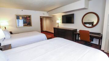 Executive Room, 2 Queen Beds | Iron/ironing board, free cots/infant beds, rollaway beds, free WiFi