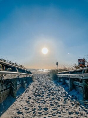 Beach nearby