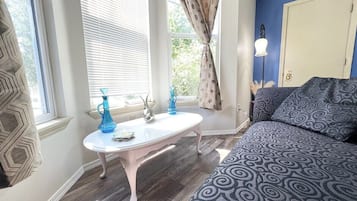 1 間睡房、熨斗/熨衫板、免費 Wi-Fi、床單