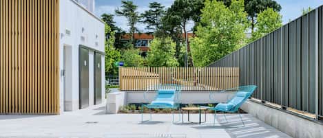 Seasonal outdoor pool