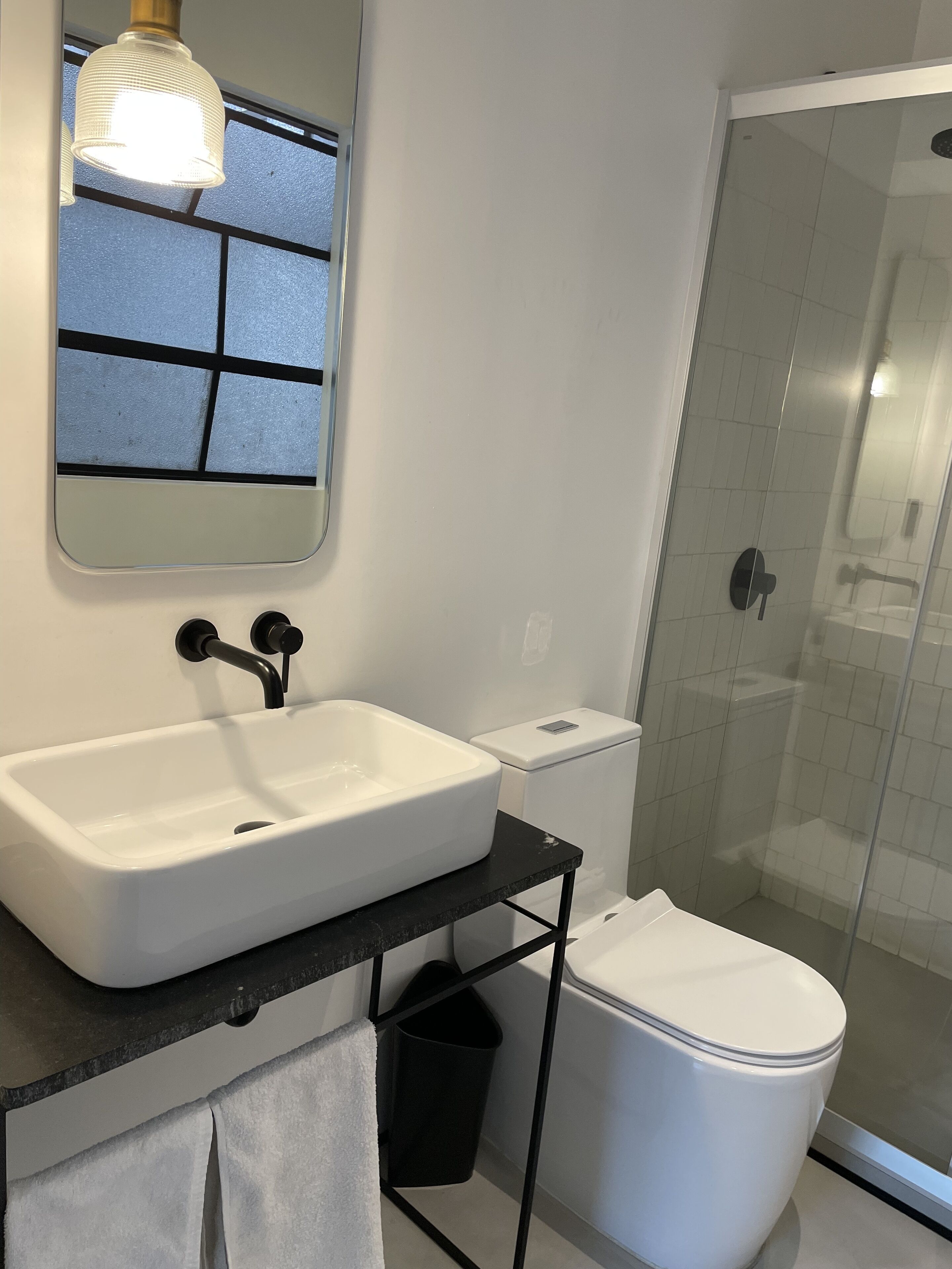 grand double room | bathroom | shower, towels