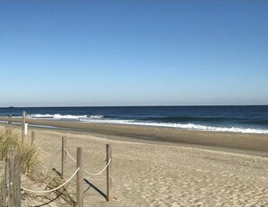 Vlak bij het strand