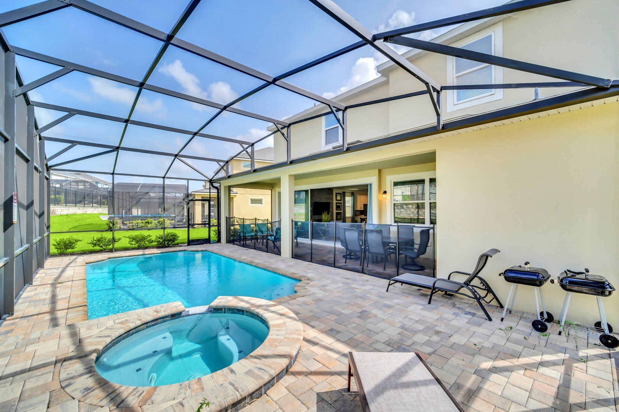 Alberca al aire libre 