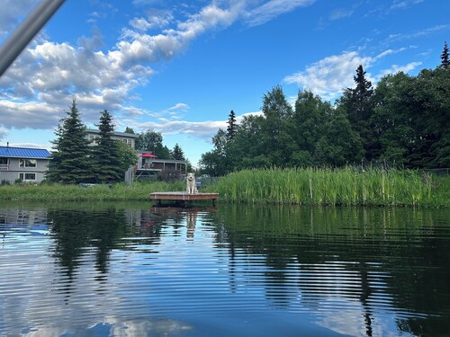 Lake view 2 bedroom with kitchen and balcony