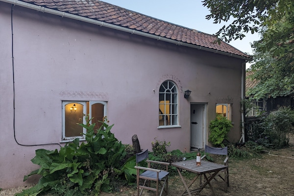 Outside garden area