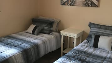 1 habitación y ropa de cama