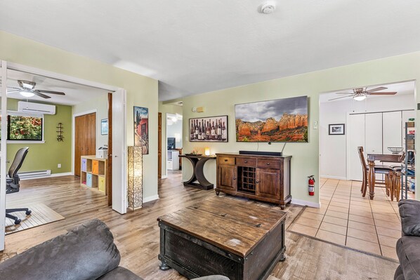 Smart TV, computer monitors, printers - Recently acquired property that's a work in progress (Sedona)