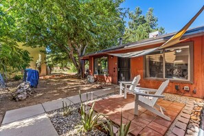 Terrace/patio - Recently acquired property that's a work in progress (Sedona)