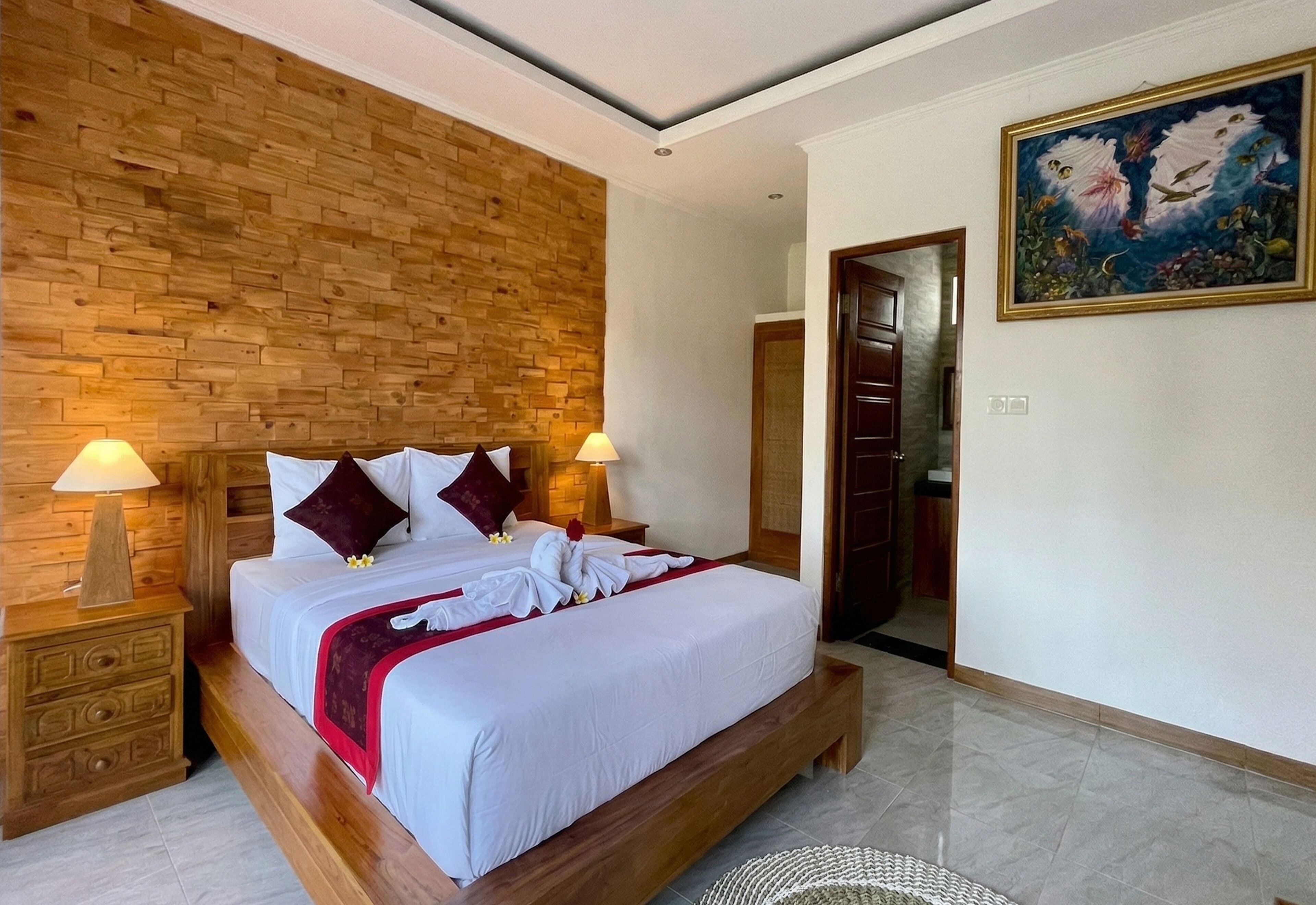 Deluxe-huone | Työpöytä, ilmainen Wi-Fi, vuodevaatteet