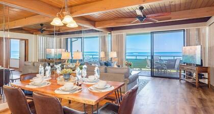 Updated OceanFront 3BD wPool AC Ocean View - Kahana Outrigger 3A2