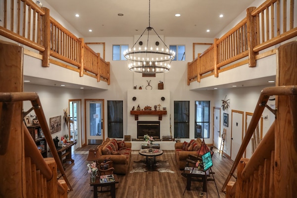 Sala de estar en el lobby