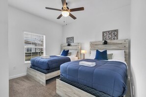 5 bedrooms, iron/ironing board, travel cot, WiFi