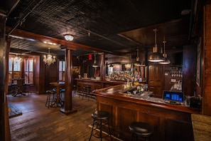 Bar (on property) - The Jefferson Inn • Downtown Southern Pines • Premium King Suite (Southern Pines)