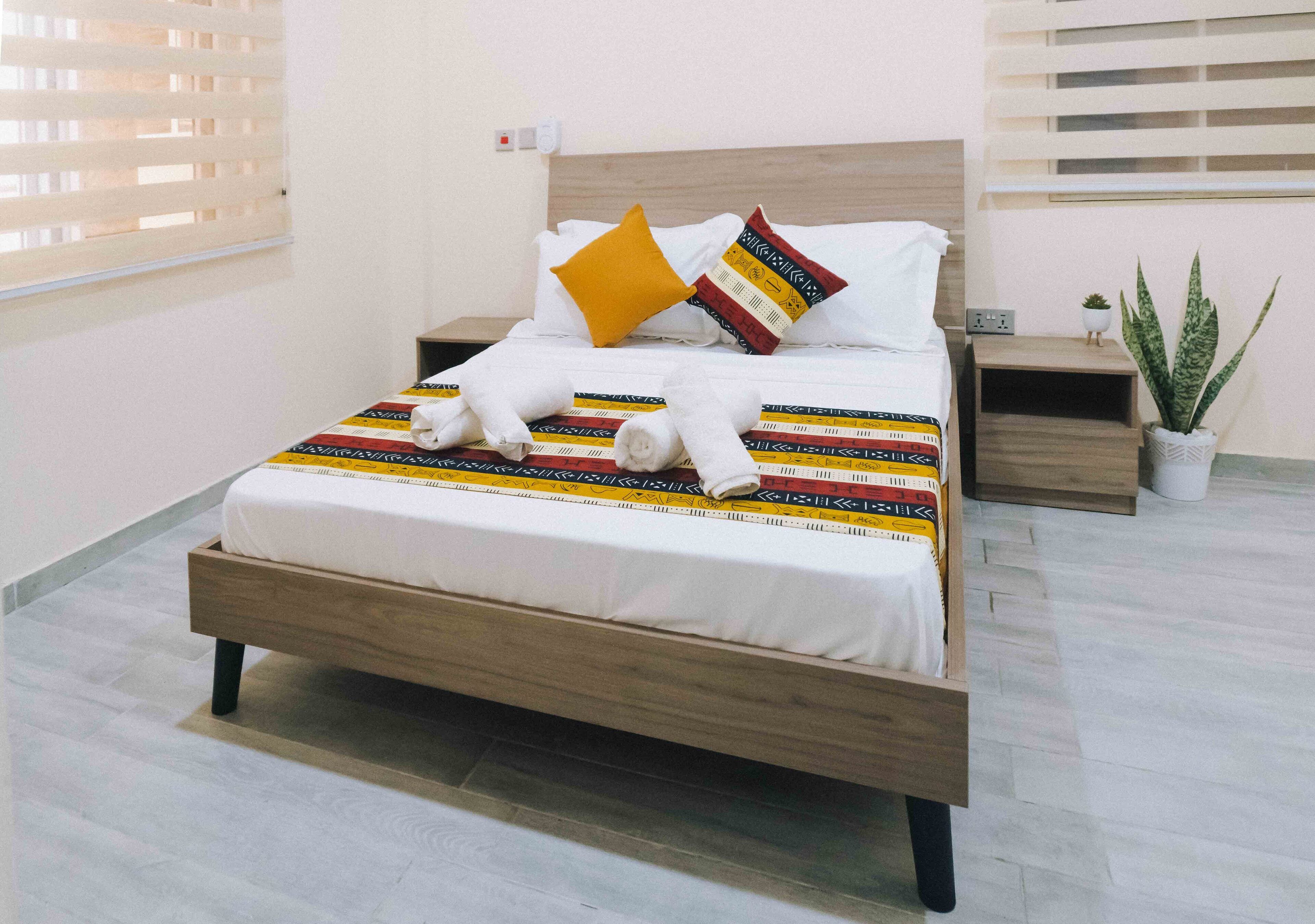 2 室のベッドルーム、WiFi