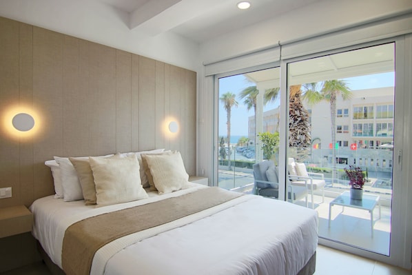 Appartement luxueux | Vue de la chambre