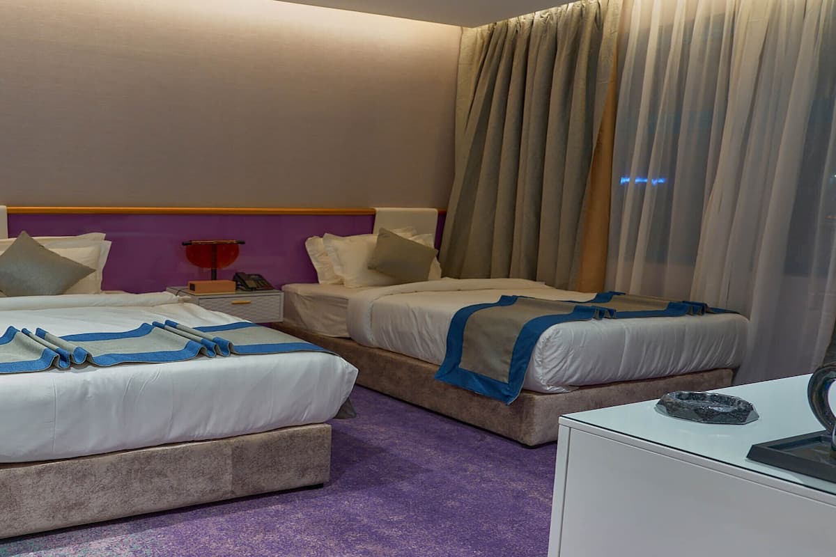 Klassieke kamer, 1 twee- of 2 eenpersoonsbedden | 1 slaapkamer, lakens van Egyptisch katoen, luxe beddengoed