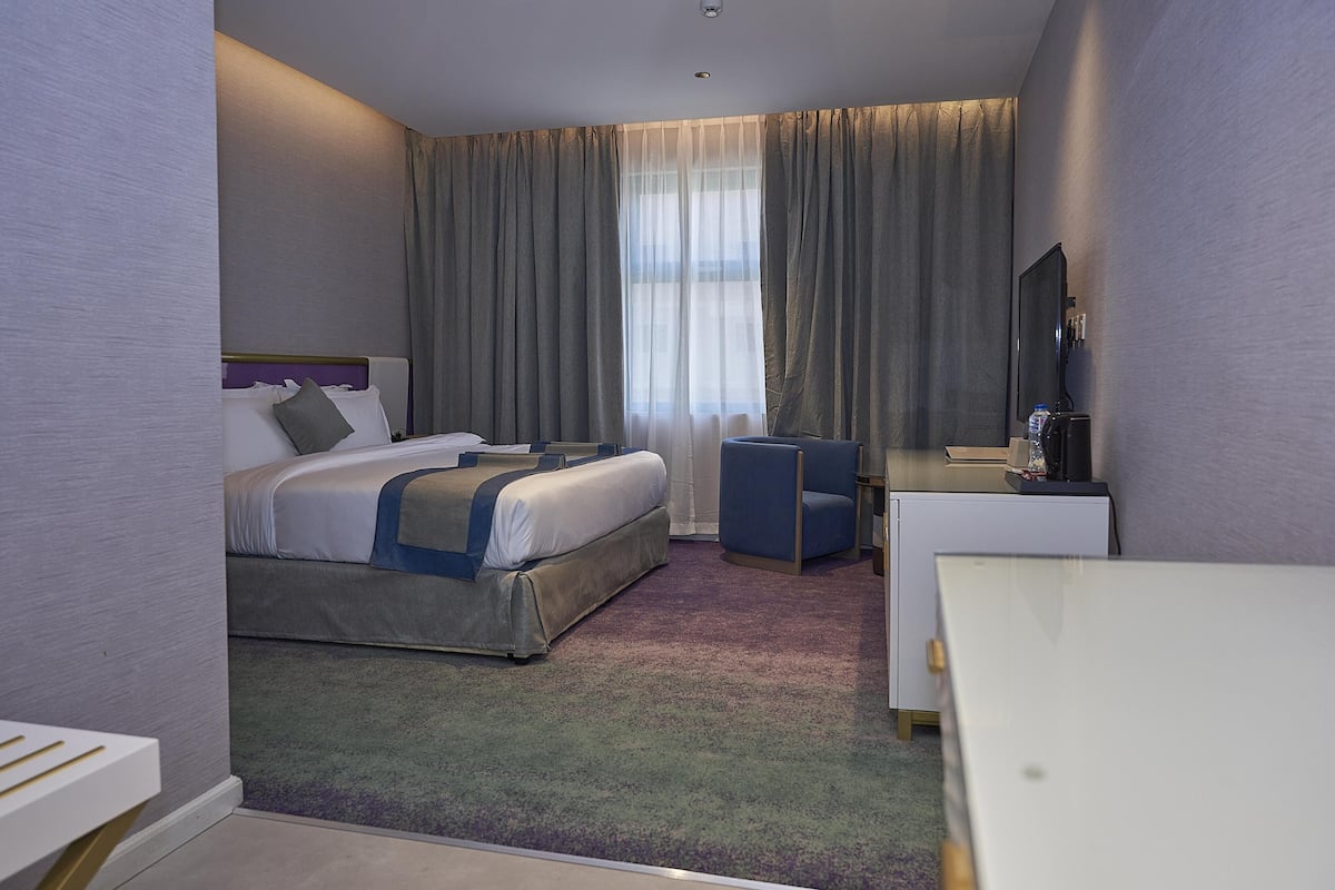 Deluxe tweepersoonskamer | 1 slaapkamer, lakens van Egyptisch katoen, luxe beddengoed