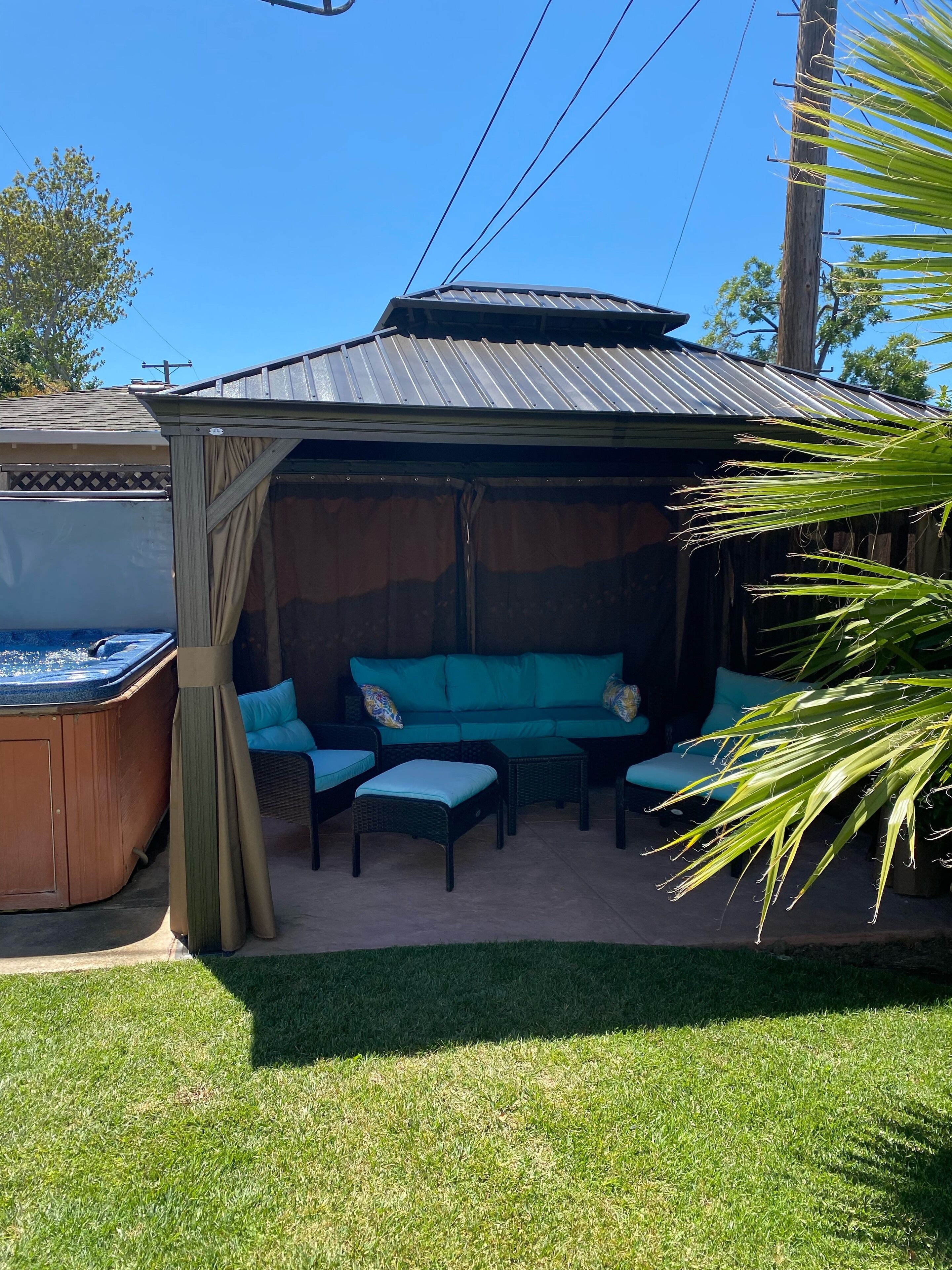 Àrea exterior de l'allotjament