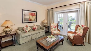 Condo, Multiple Beds, Balcony, Golf View (Fun in the Sun in Reunion) | Living area | 42-inch flat-screen TV with digital channels - Fun In The Sun in Reunion (Kissimmee)