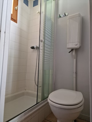 Combined shower/tub