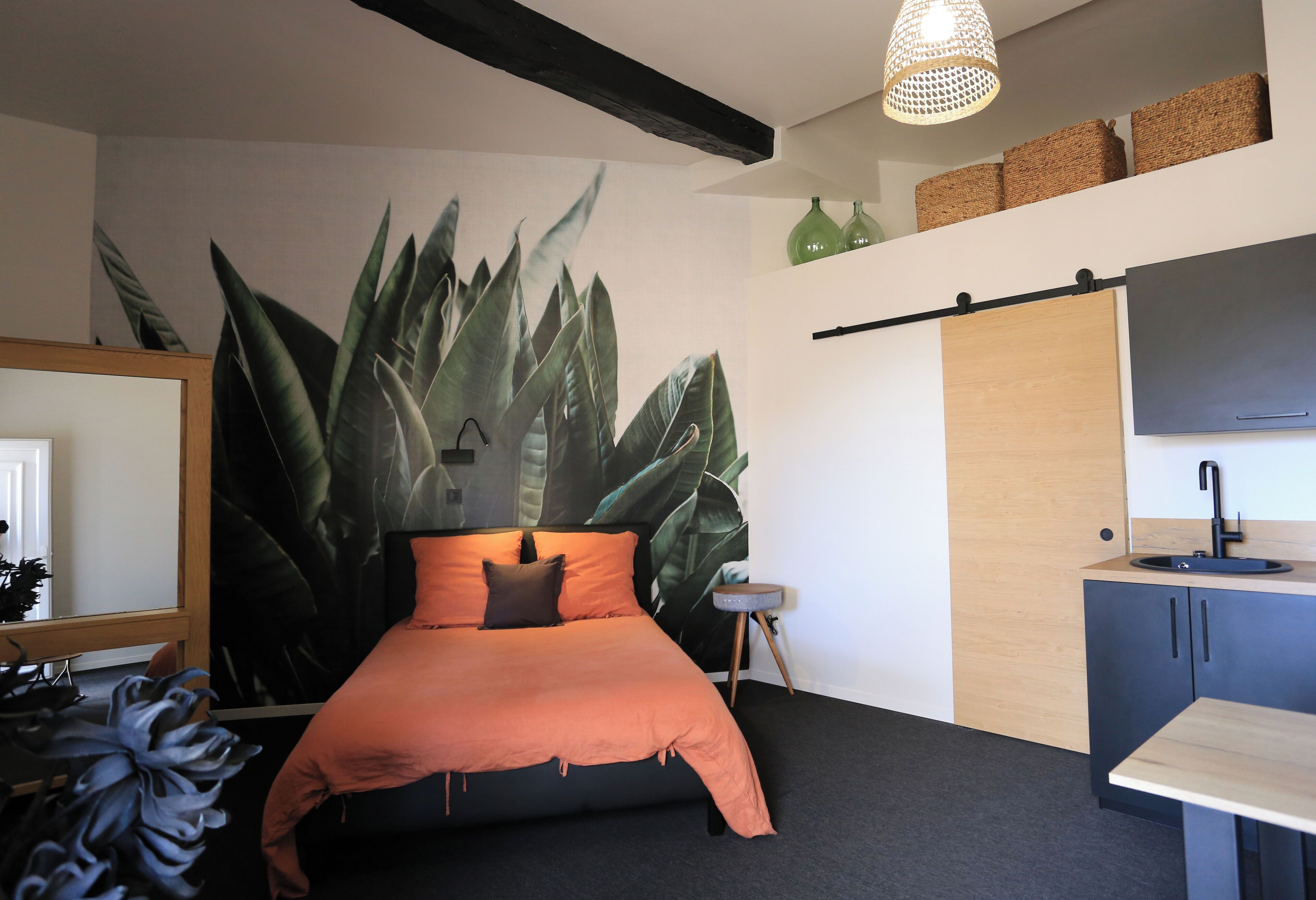 1 chambre, coffres-forts dans les chambres, Wi-Fi gratuit, draps fournis