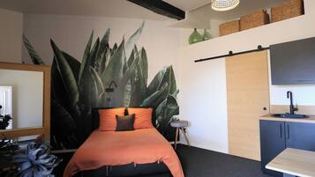 1 chambre, coffres-forts dans les chambres, Wi-Fi gratuit, draps fournis