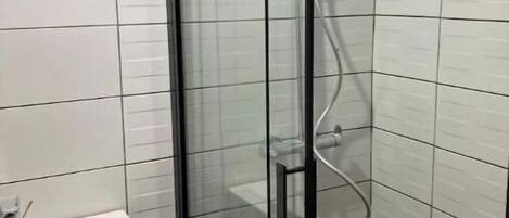 Shower, hair dryer