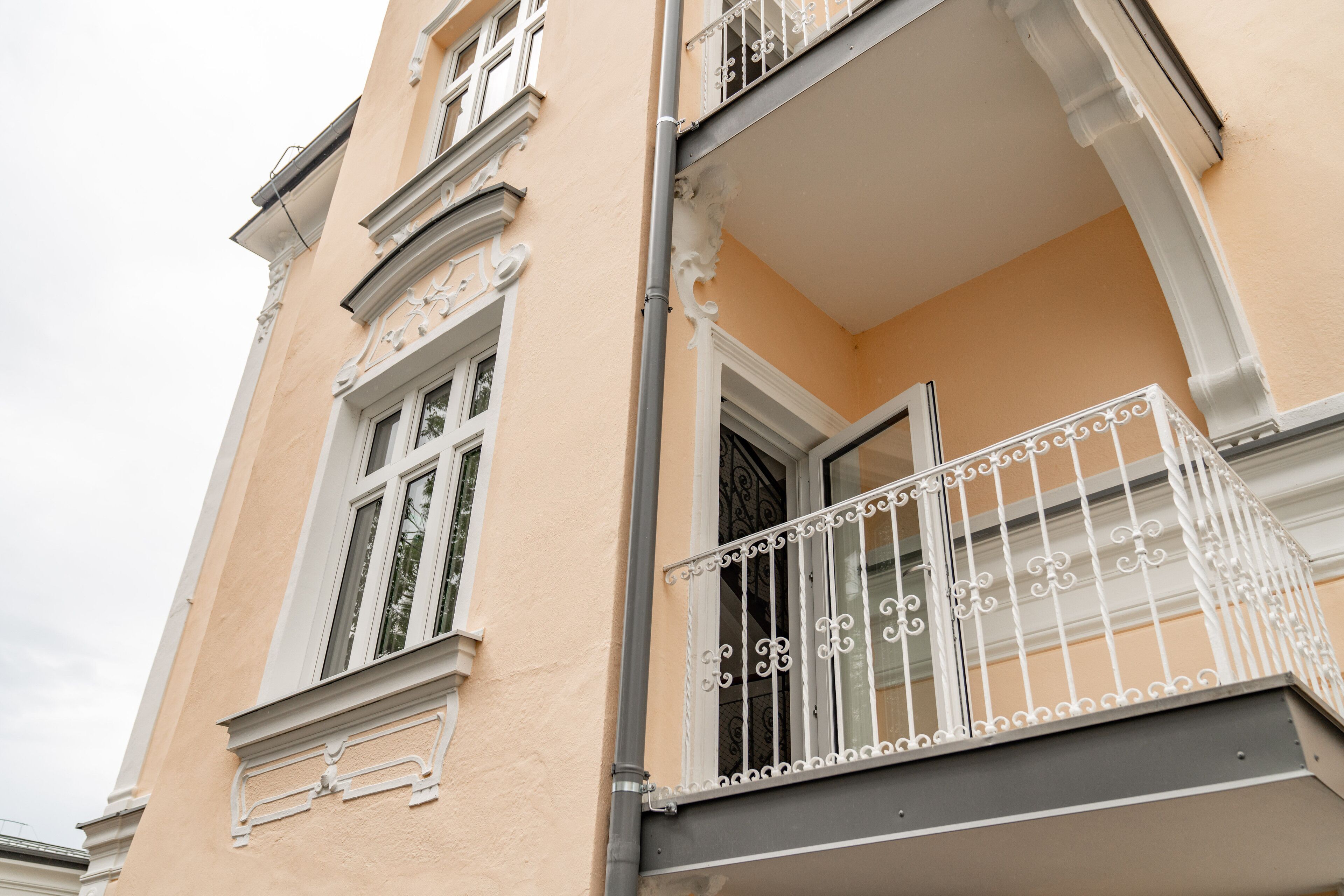 Fassade der Unterkunft