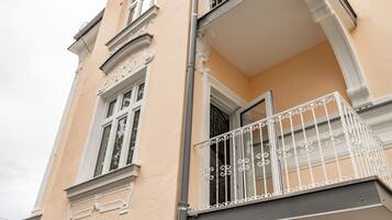 Fassade der Unterkunft