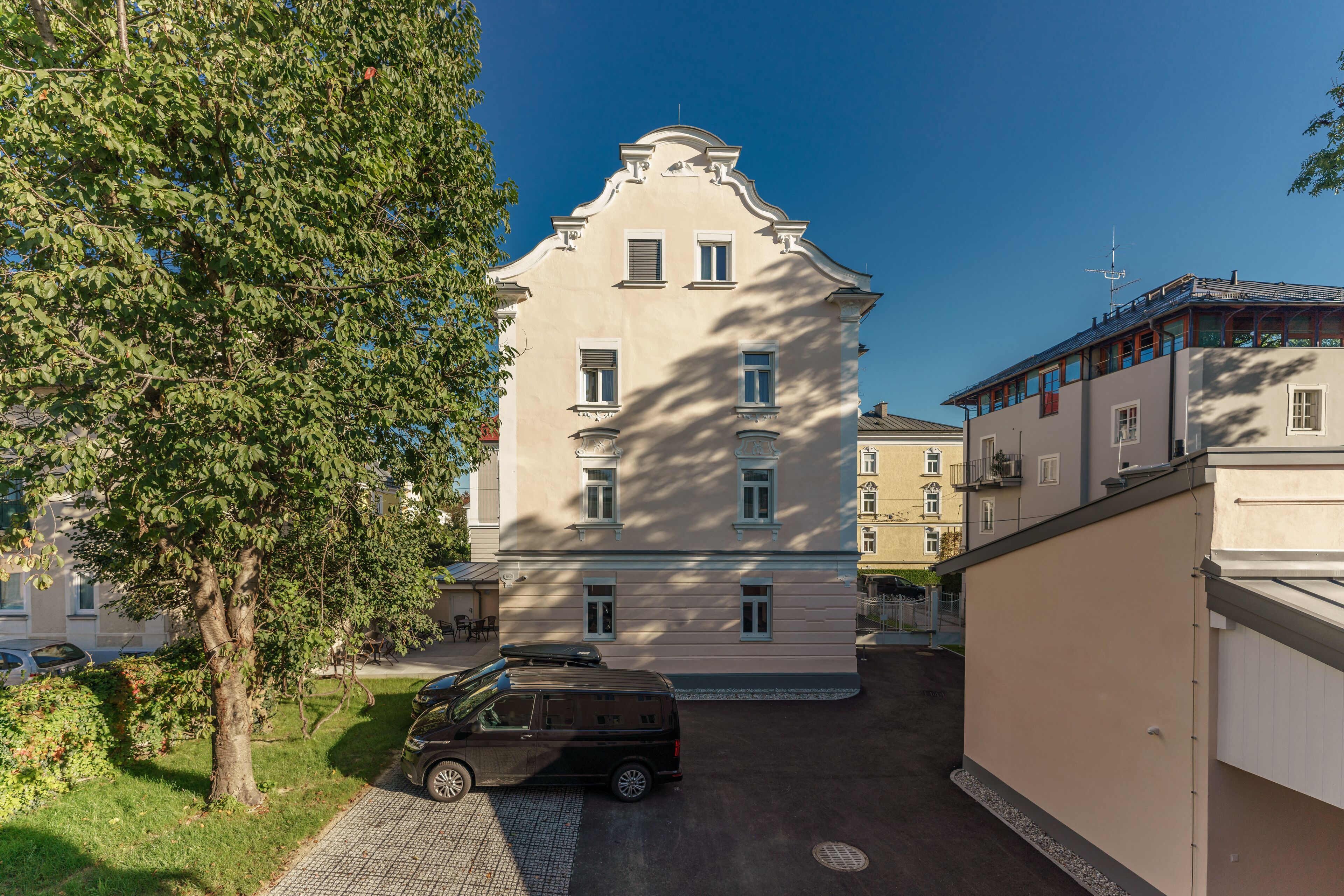 Fassade der Unterkunft