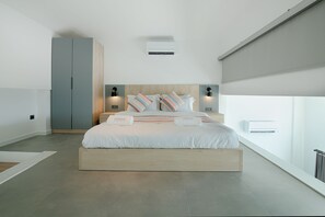 Duplex | Premium bedding, in-room safe, desk, blackout drapes - Lodos Suites & Residence (Bodrum)