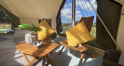 Unique Star Gazer Bell Tent 7 - hot tub