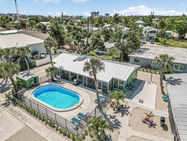 Una piscina climatizada