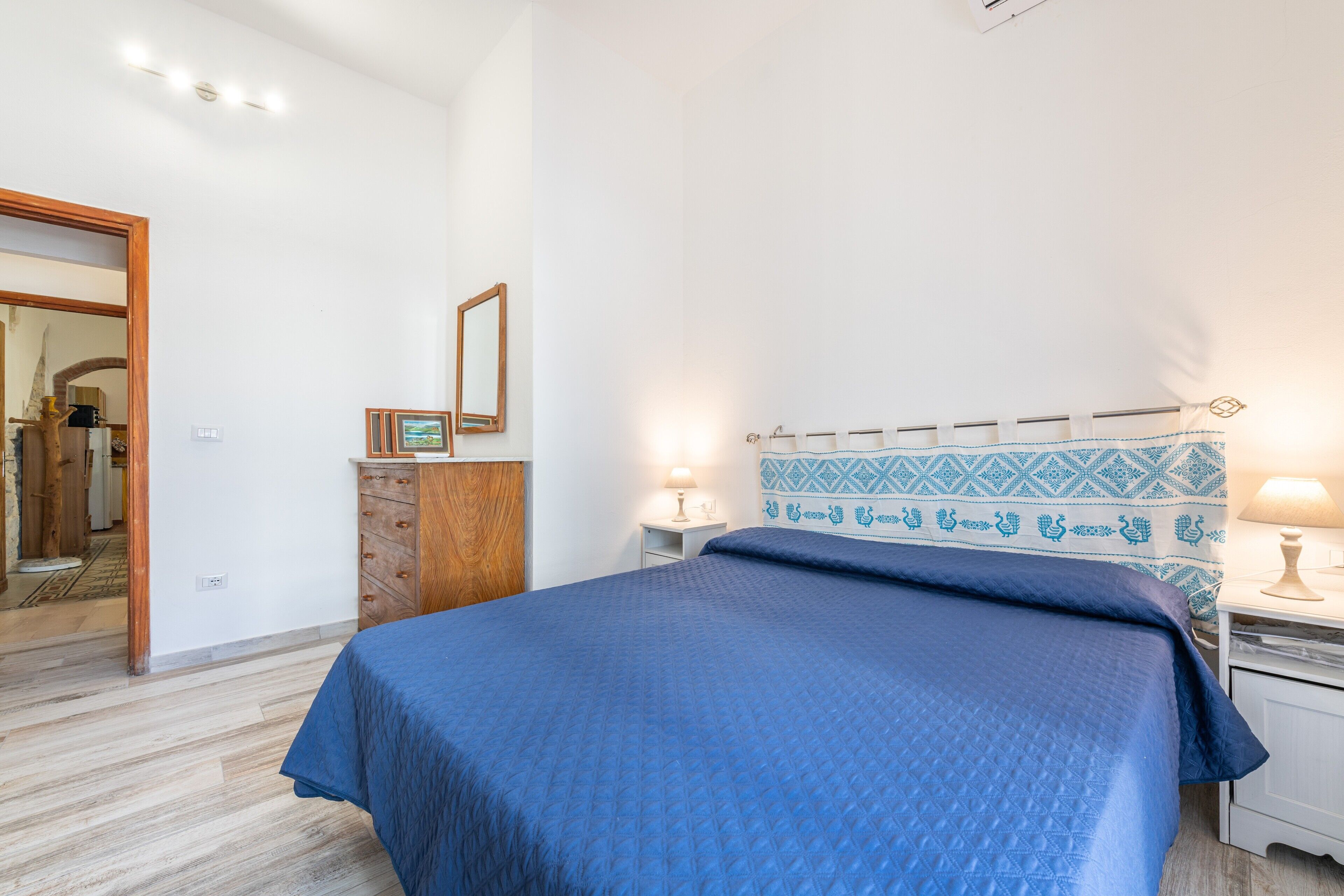 1 bedroom, iron/ironing board, bed sheets