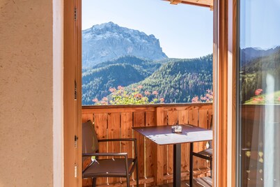 Apartment Ciasa Raut Suite Ramei with Mountain View, Garden & Wi-Fi