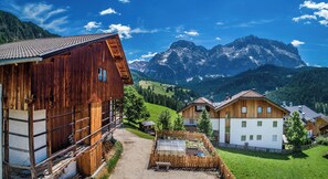 Exterior - Apartment Ciasa Raut App Tamà with Mountain View, Balcony & Wi-Fi (La Val)