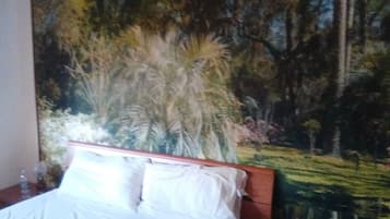 2 bedrooms, iron/ironing board, bed sheets